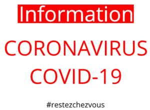 Lire la suite à propos de l’article Information CORONAVIRUS COVID-19